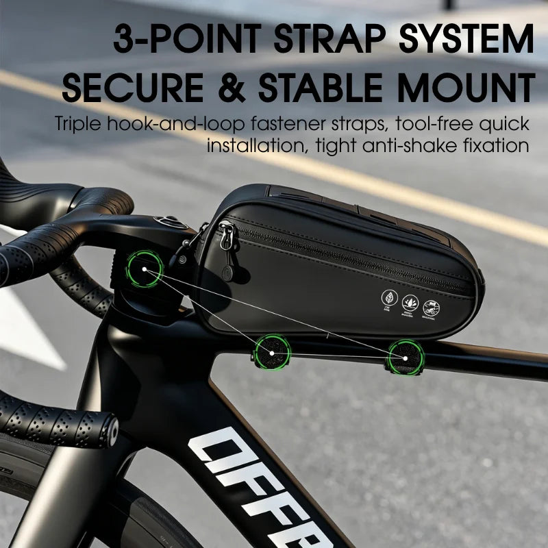 OFFBONDAGE Ultralight Bike Top Tube Frame Bag | MTB Cycling