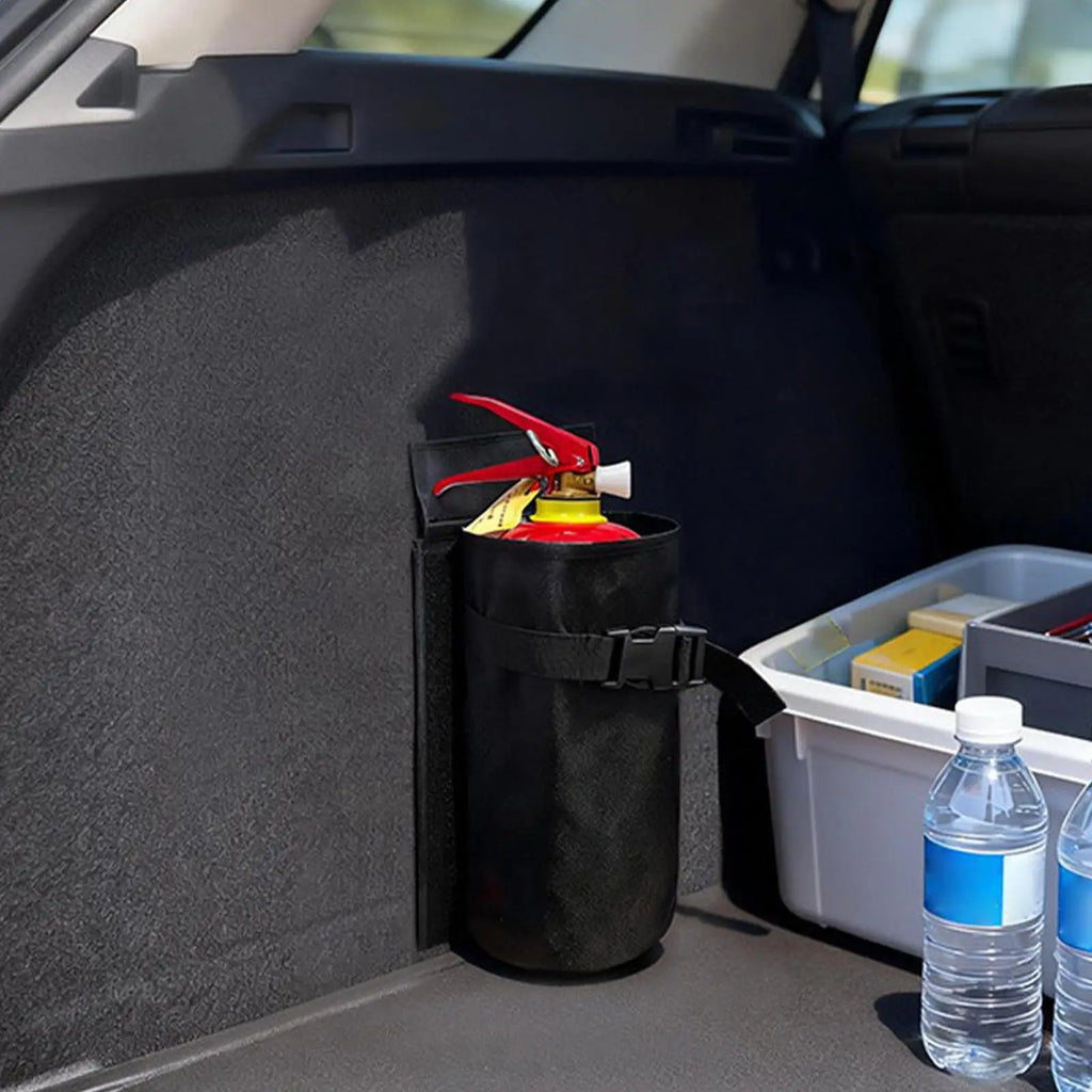 Vehicle Fire Extinguisher Mount – Adjustable Holder Bracket