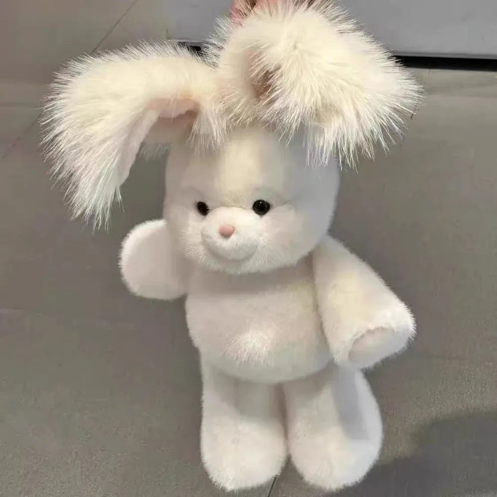 Soft Rabbit Stuffed Animal Plush Pillow – Long Ears, 17.7"