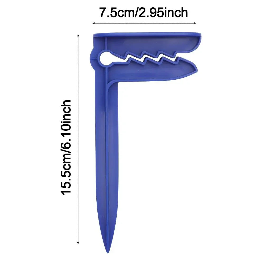 4PCS Beach Towel Clips – Outdoor Camping Mat & Clothes Pegs