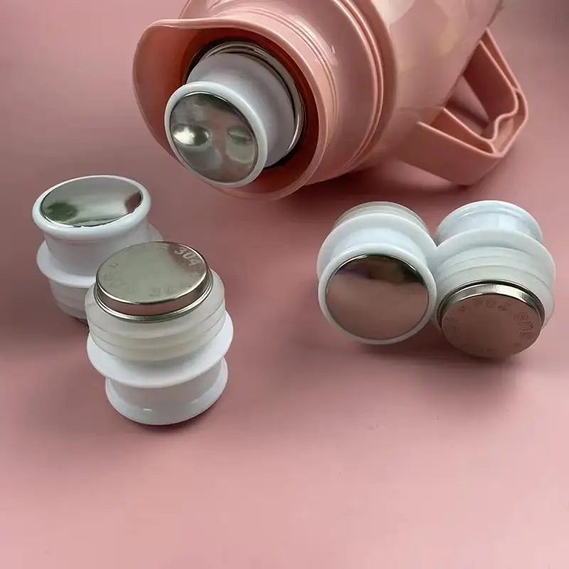 Thermos Bottle Replacement Stopper – Food Grade Silicone & Steel