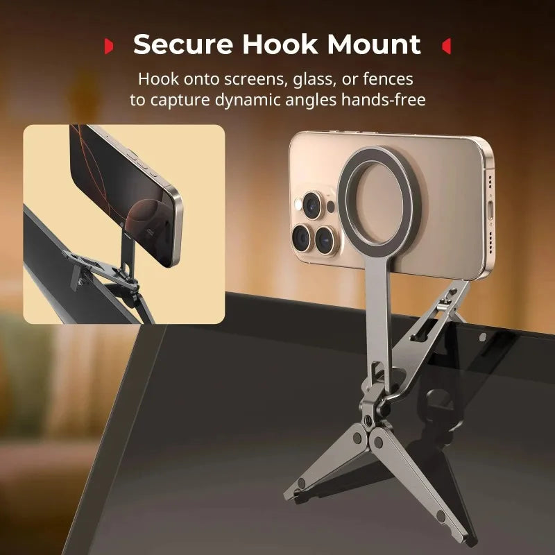 Magnetic Phone Tripod 3-Mode Foldable 360° Selfie Stick