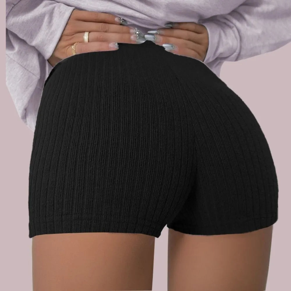 Women's High Waist Seamless Yoga Shorts | Gym Fitness