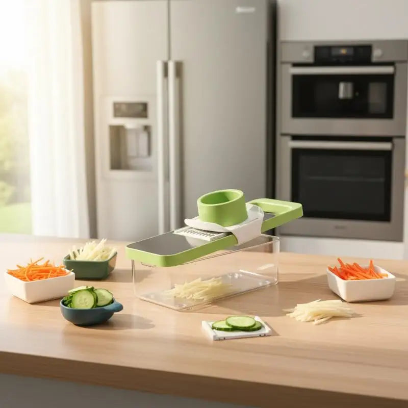 Multifunctional Vegetable Grater & Shredder – Stainless Steel