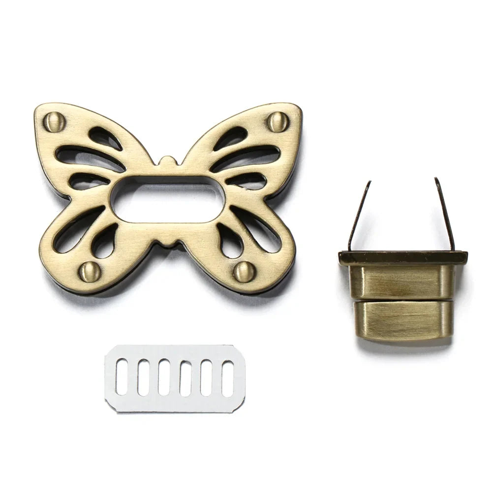 Bee Shape Metal Turn Lock Clasp for DIY Leather Bag Craft