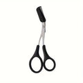 Stainless Steel Eyebrow Scissors with Comb | Precision Grooming