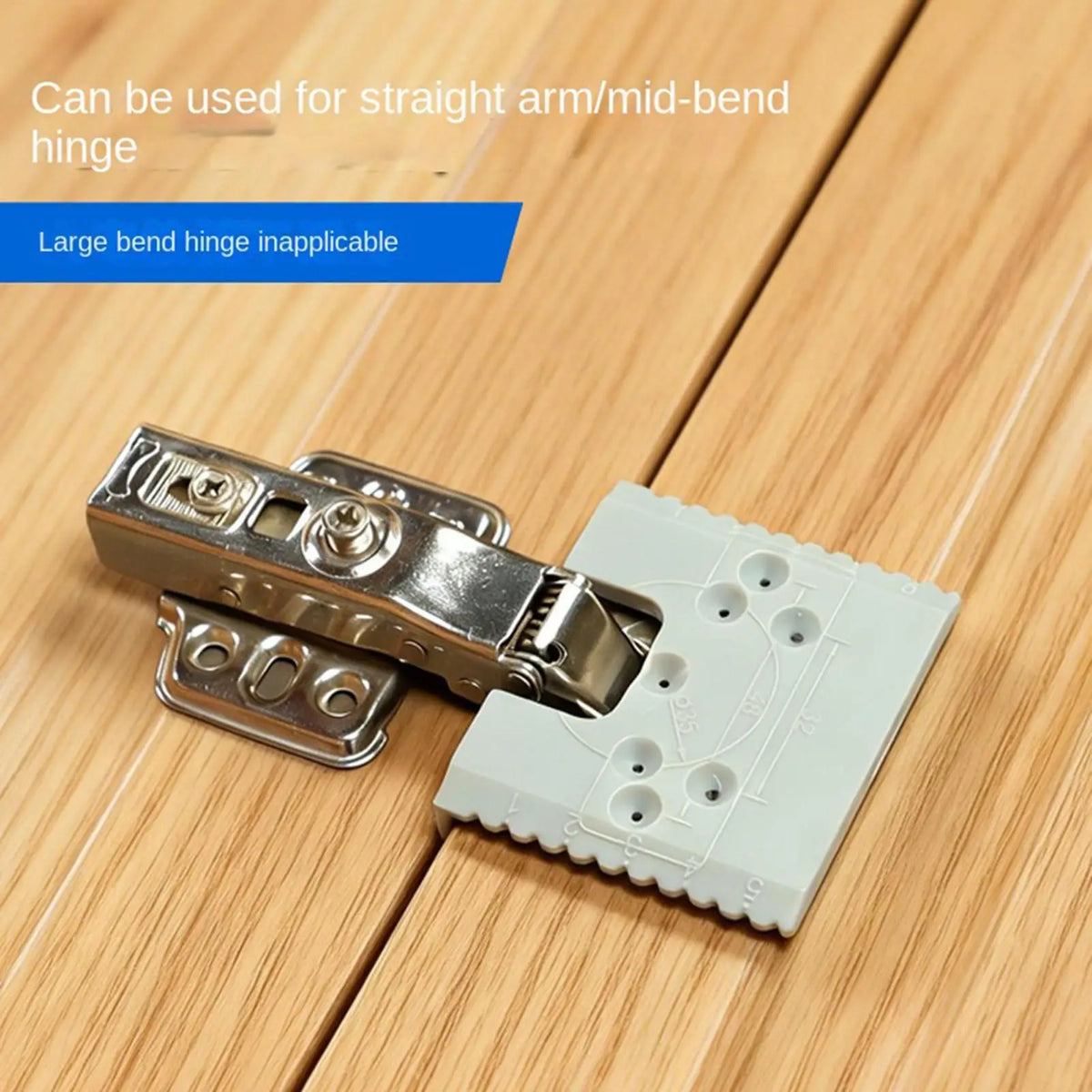 Magnetic Door Hinge Jig – Accurate Mortise Installation Tool