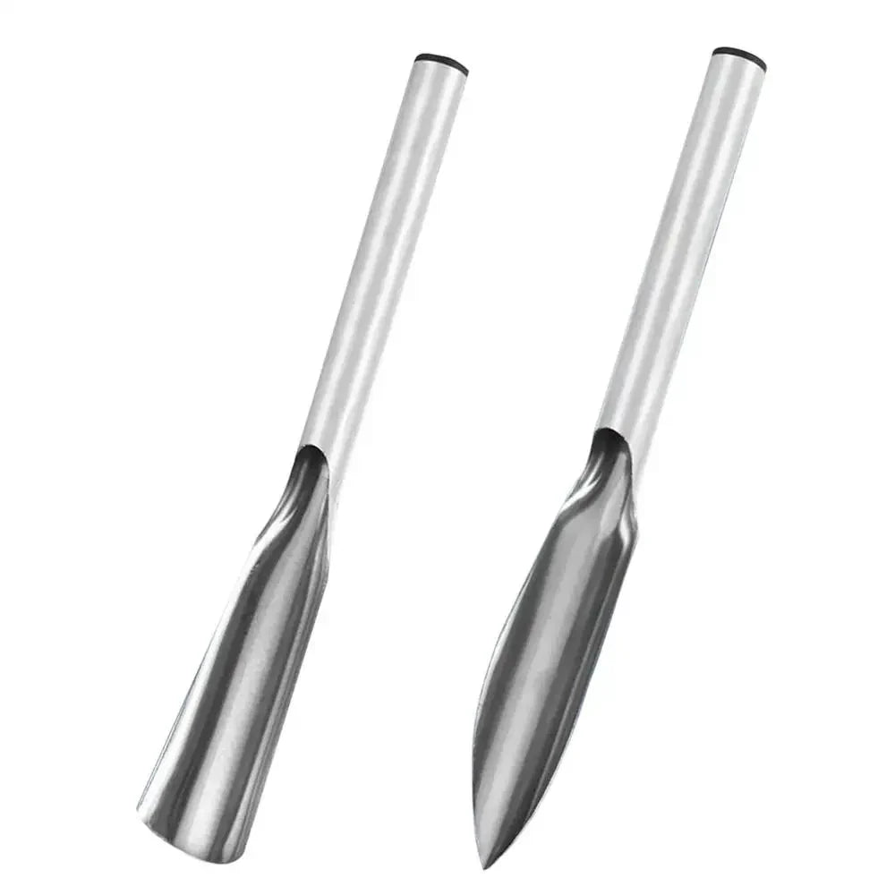Stainless Steel Potting Scoop & Digging Shovel Set – 2 Pack