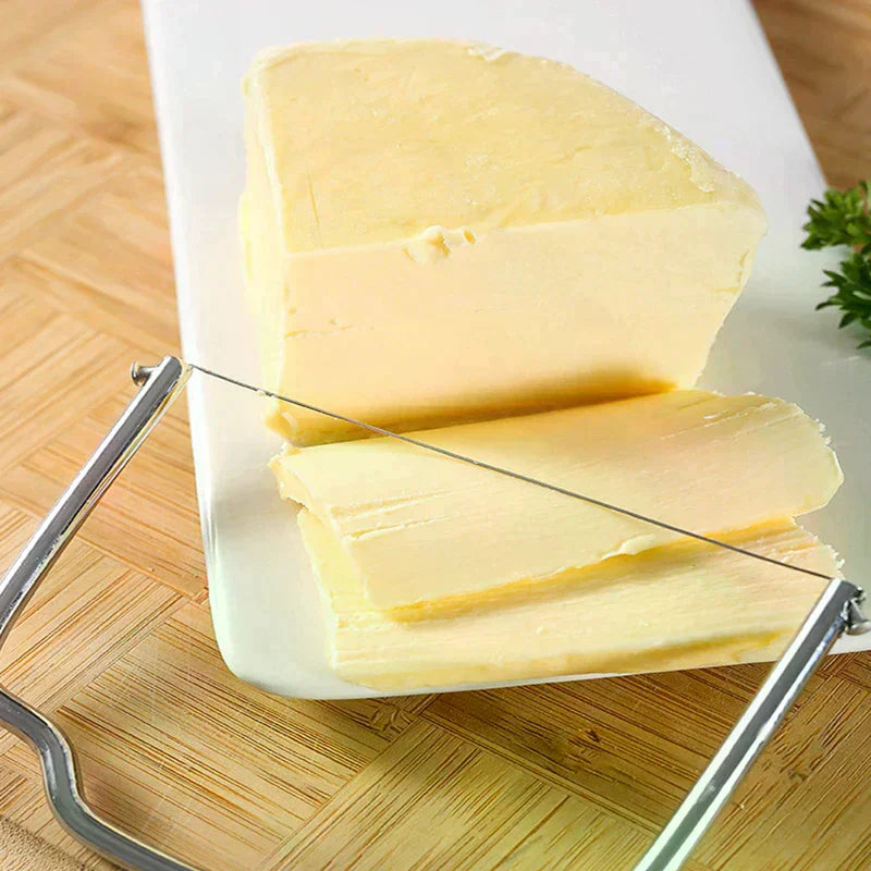 Wire Cheese & Butter Slicer – Stainless Steel Kitchen Tool