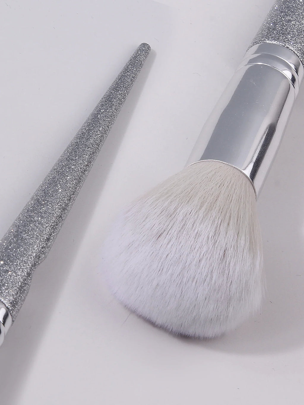 3-Piece Powder Brush & Triangle Powder Puff Set | Face Makeup