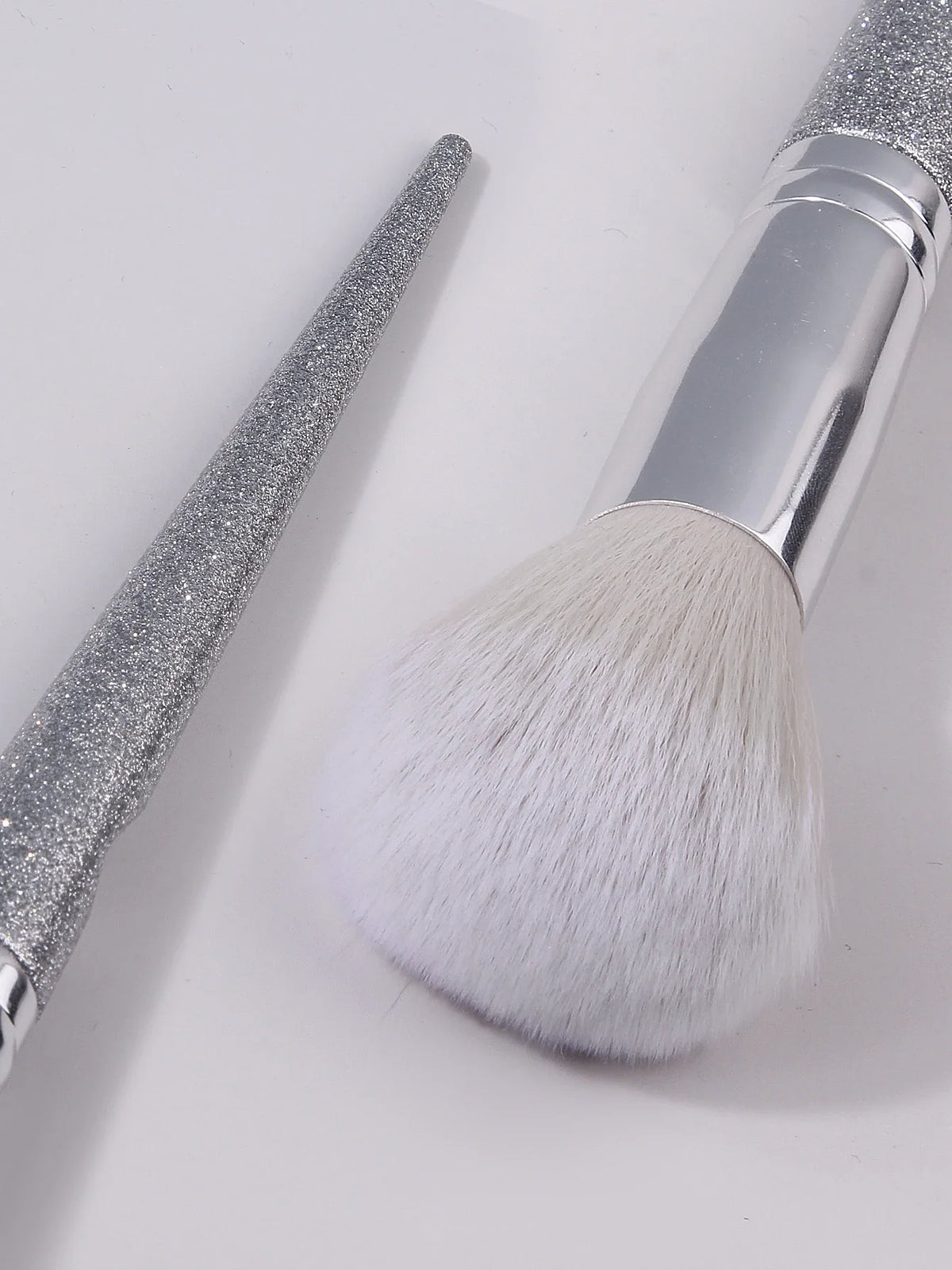 3-Piece Powder Brush & Triangle Powder Puff Set | Face Makeup
