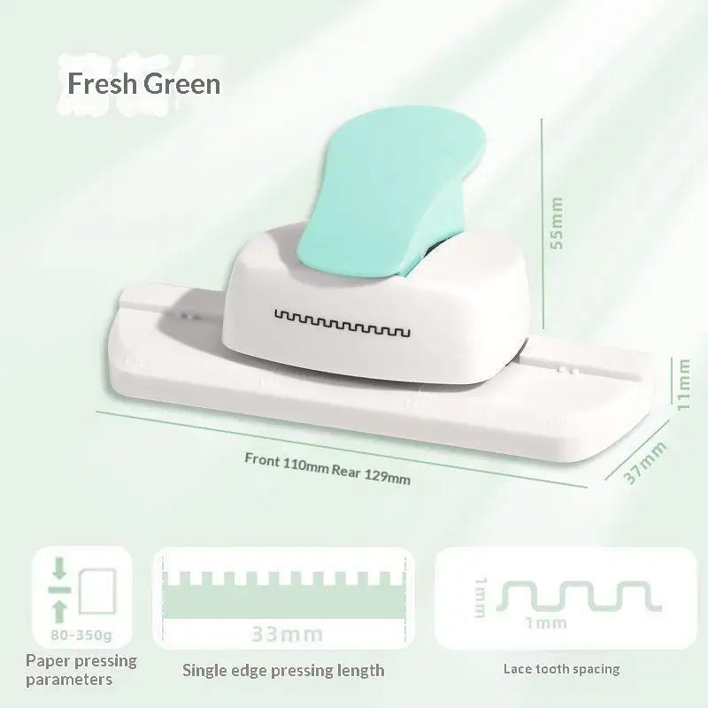 Decorative Edge Punch – Stamp & Seal Paper Trimmer for DIY Crafts