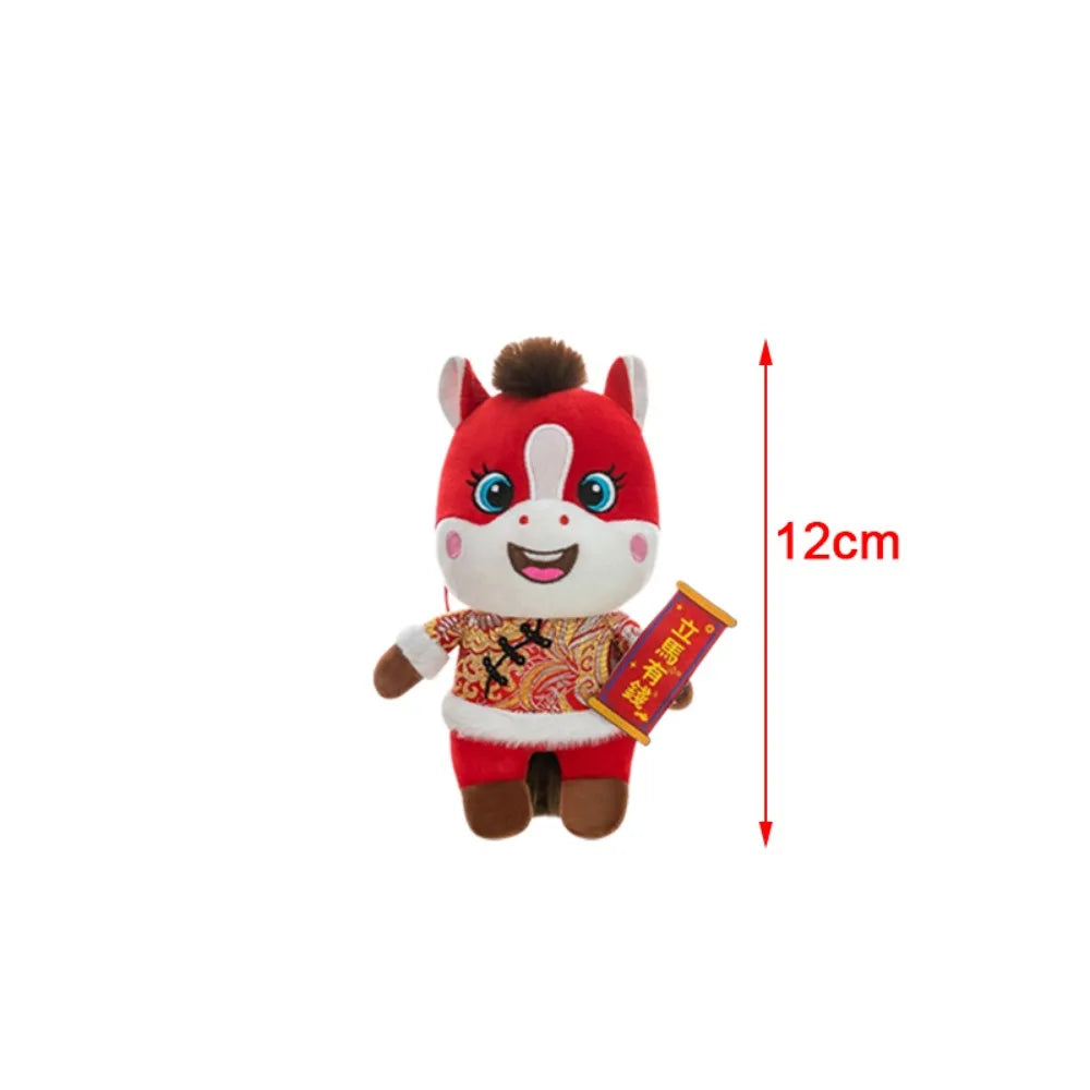 Zodiac Horse Plush Doll – 2026 Chinese New Year Mascot Gift