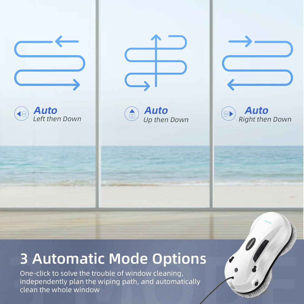 X7 Smart Window Cleaning Robot – App & Remote Control