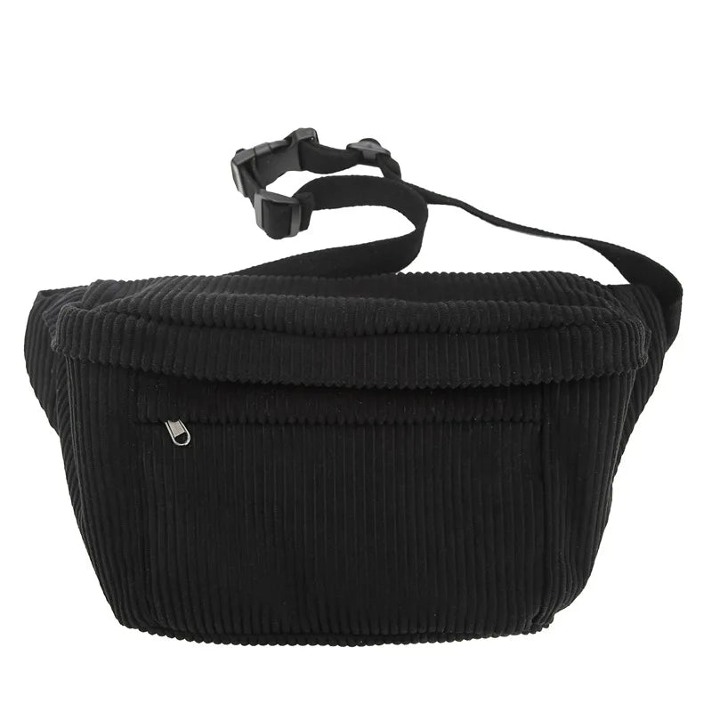 Nixie Large Corduroy Chest Bag – Crossbody Sling Bag
