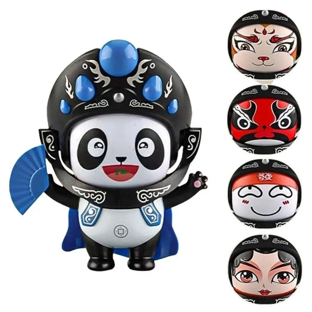 Sichuan Opera Panda Face-Changing Figurine | 5 Expressions