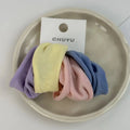 Luxury Soft Fabric Hair Scrunchies – High Elastic Hair Bands