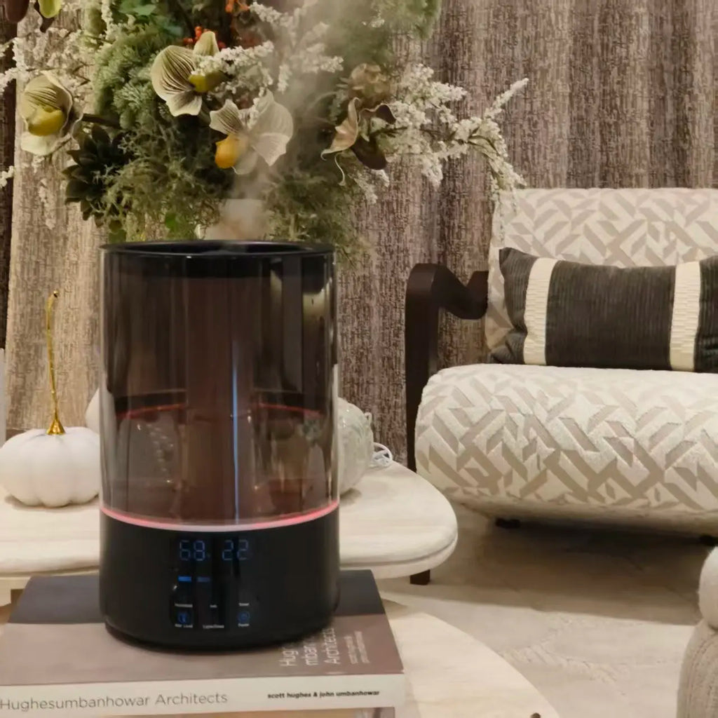 Ultrasonic Cool Mist Humidifier & Aromatherapy Diffuser LED