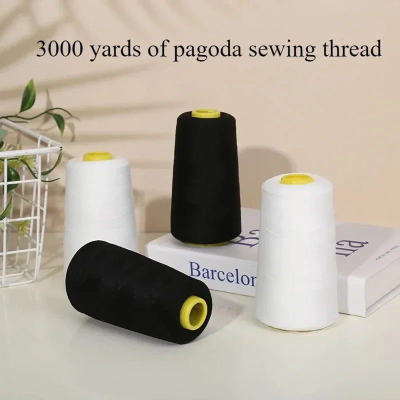 40S/2 Polyester Thread Cone 3000 Yds – Overlock Sewing