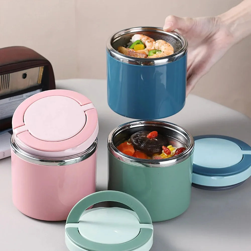 Stainless Steel Insulated Lunch Box & Soup Cup 630/1000ml