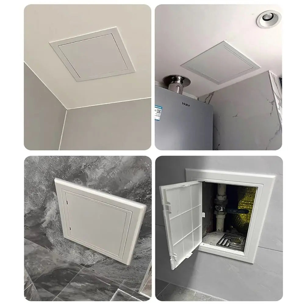White ABS Access Panel Hatch Cover – Wall & Ceiling Inspection Door