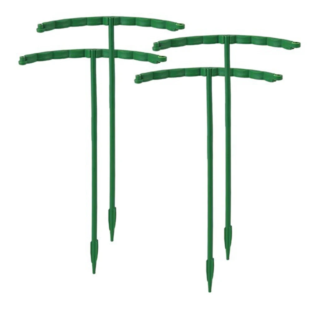 T-Shaped Plant Support Stakes | Garden Pot Rack Set 4/8pc