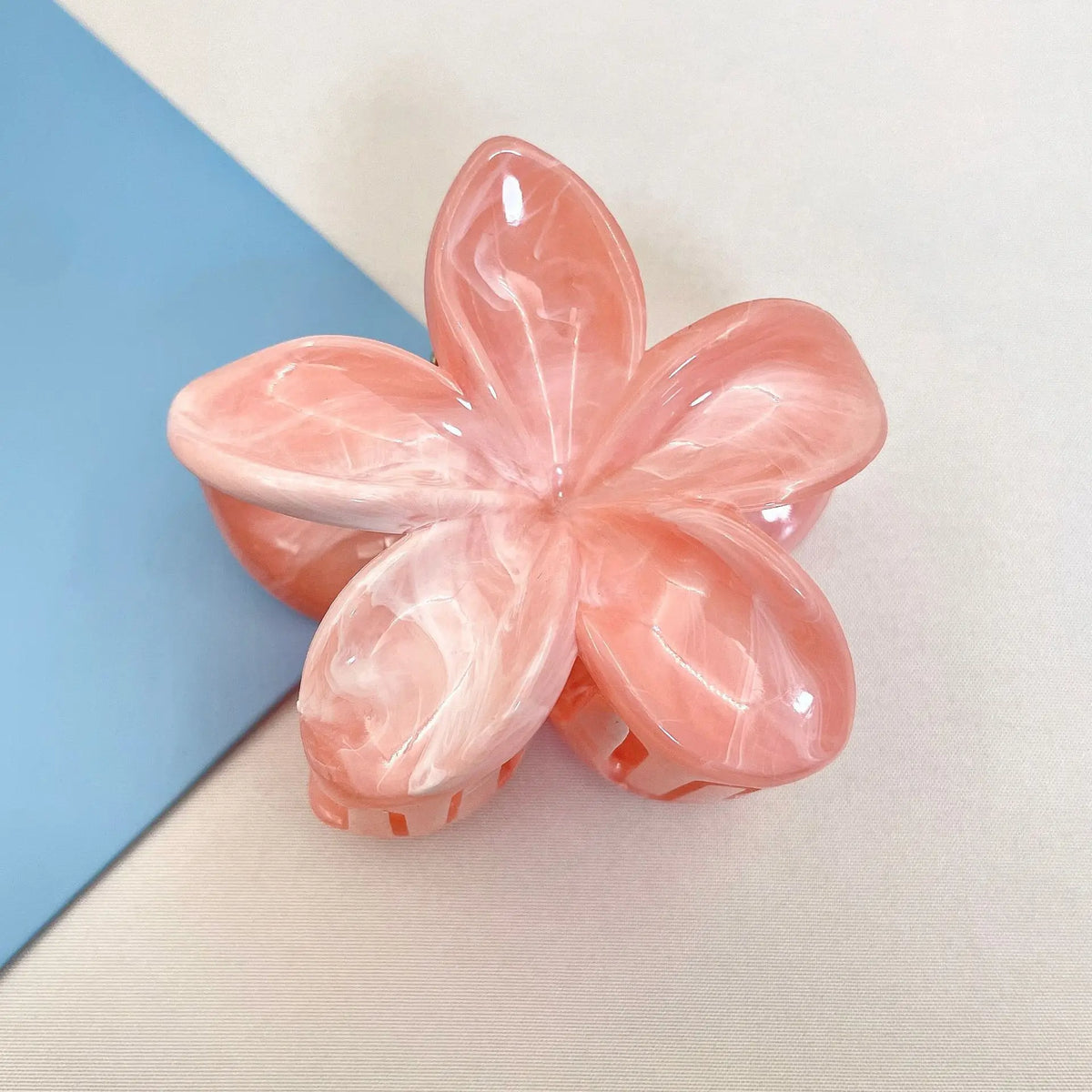 Korean Hawaiian Gradient Flower Hair Claw Clip for Women