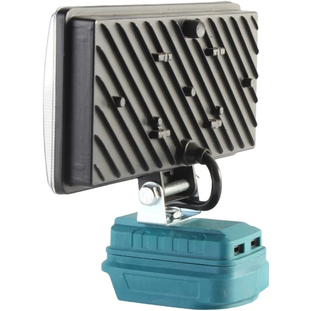 LED Work Light 4/8 Inch for Makita 18V Battery + 2 USB Ports