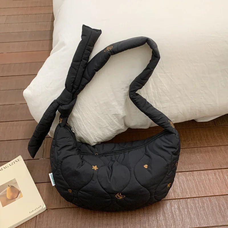 Women's Flannel Crossbody Shoulder Bag – Nixie Hobo Style