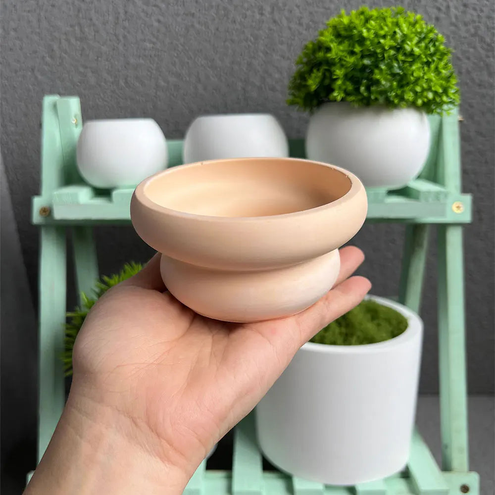 Spherical Silicone Mold for Concrete Pot, Resin & Candle DIY