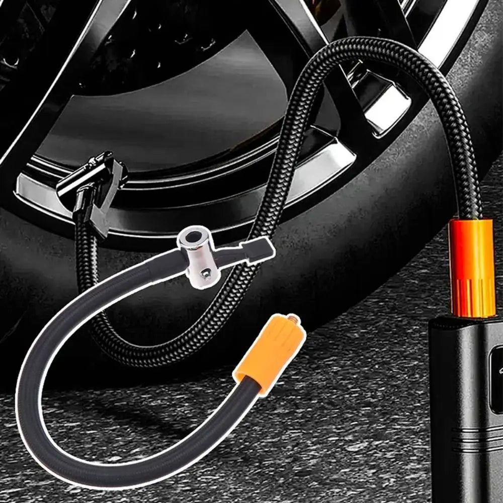 M6 Thread Tire Inflator Hose Adapter | Push-Lock Anti-Leak
