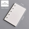 M5 Loose-Leaf Notebook Hard Shell DIY Scrapbook Travel Planner