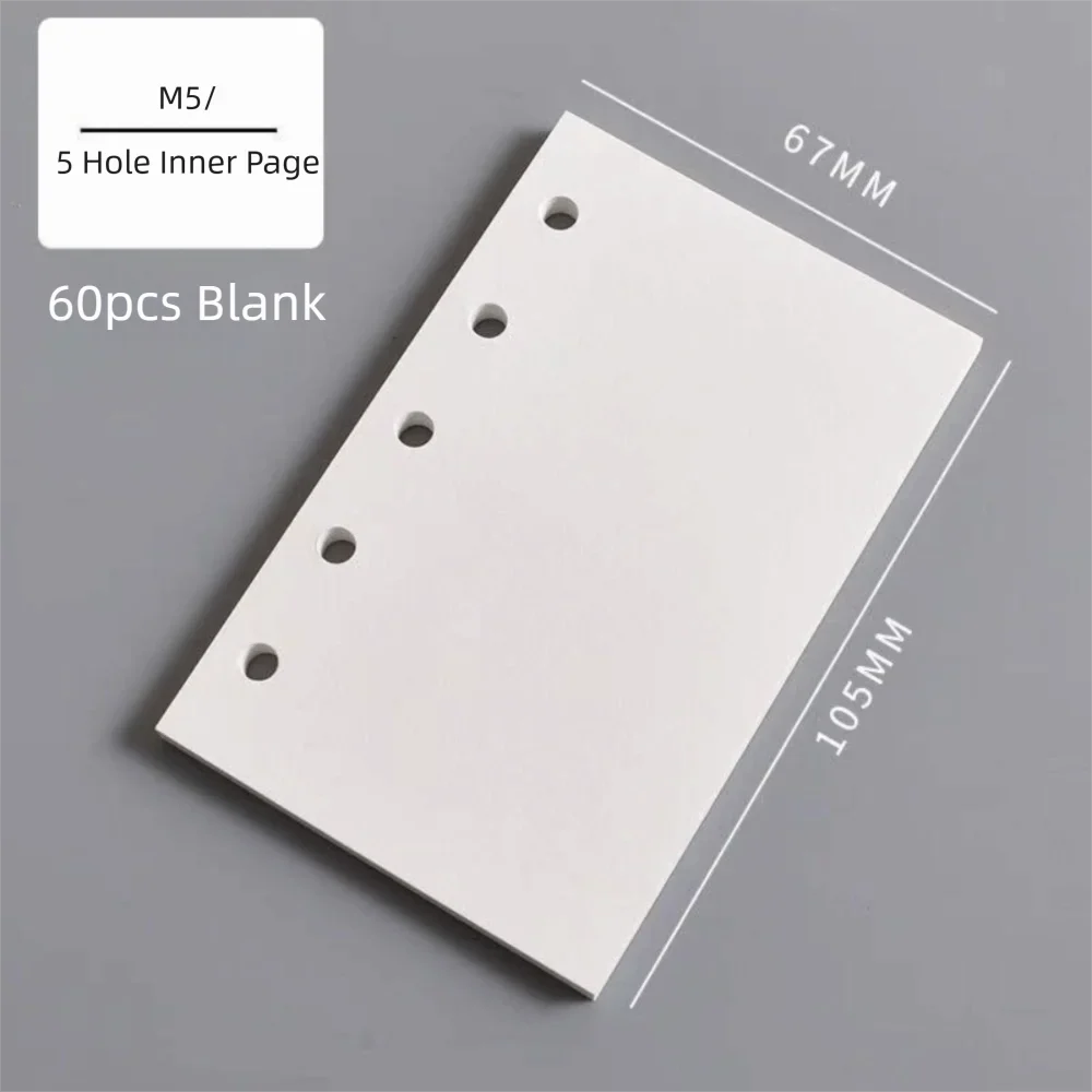 M5 Loose-Leaf Notebook Hard Shell DIY Scrapbook Travel Planner