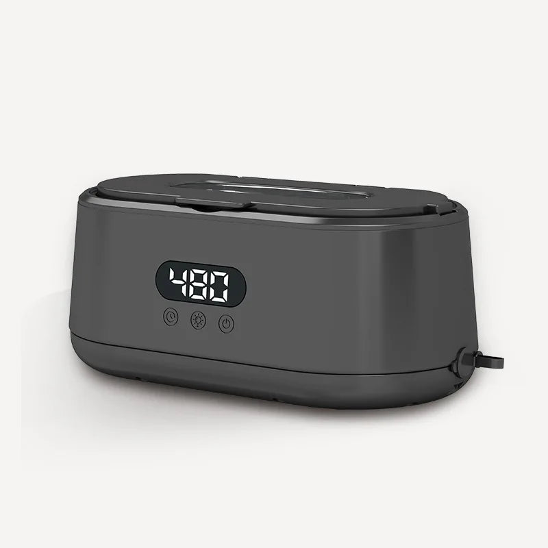 Ultrasonic Jewelry Cleaner 49kHz 24W 420ml – IPX6 Waterproof
