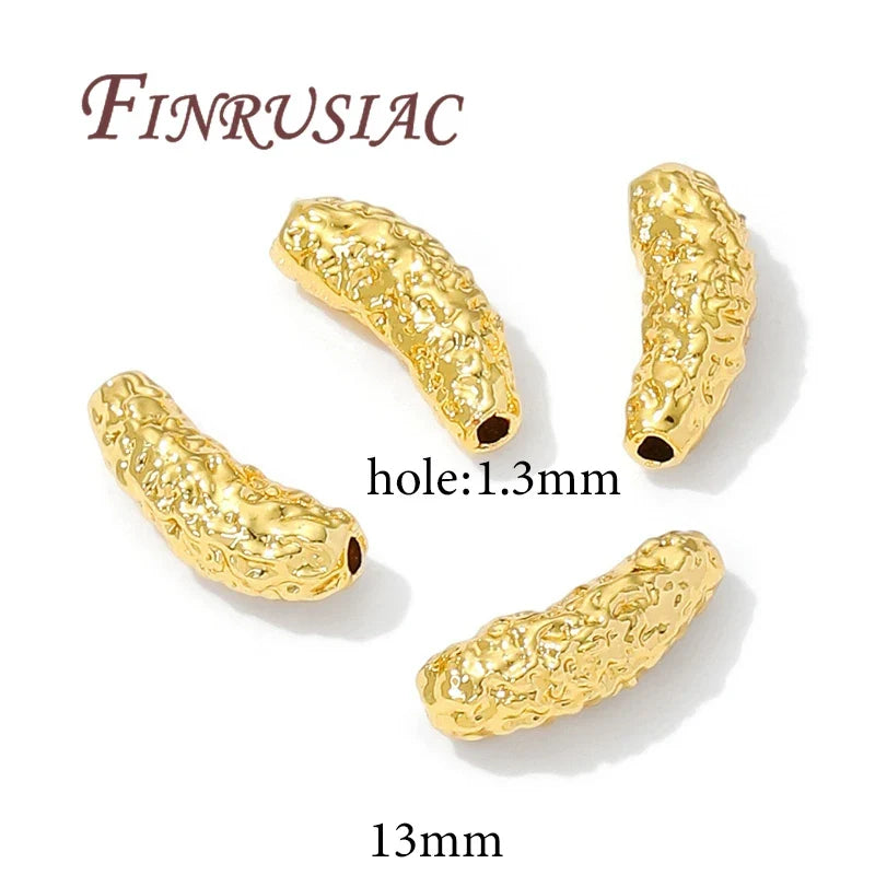 Baroque 18K Gold Plated Spacer Beads | DIY Jewelry Making