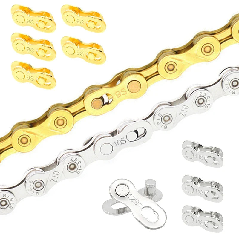 5 Pairs Bike Chain Quick Links 6–12 Speed Connectors