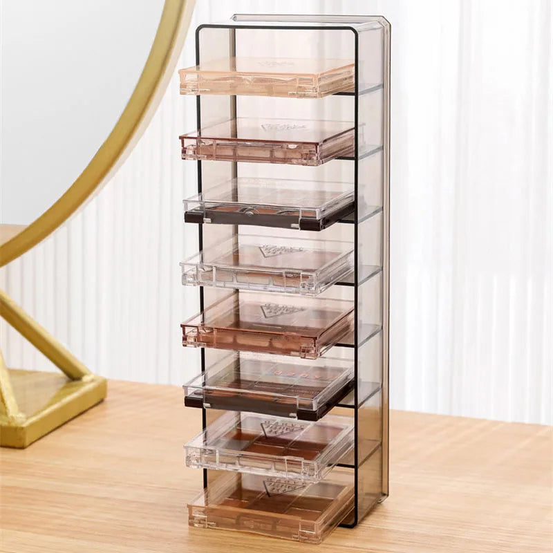 Clear Acrylic Makeup Organizer Tray | Vanity Storage