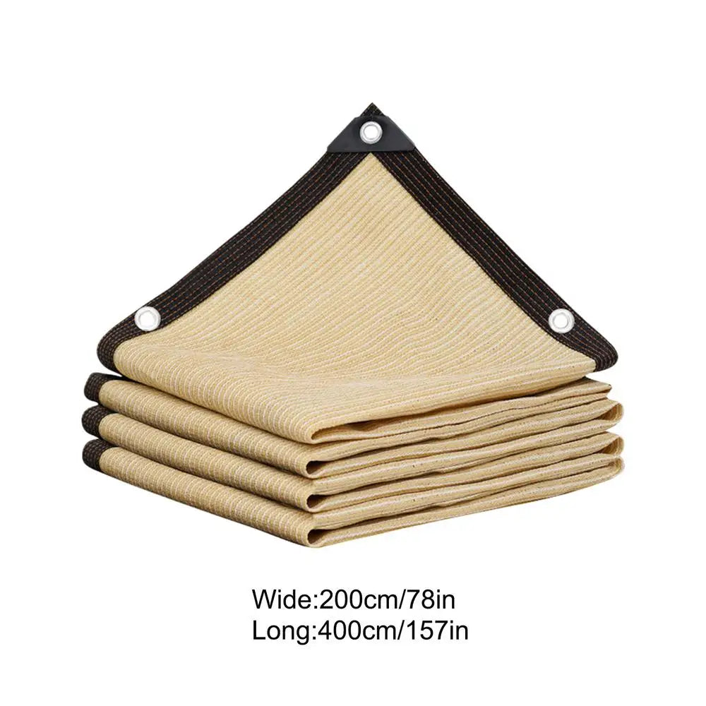Rectangular Sun Shade Sail – 99% UV Block, Wind Resistant