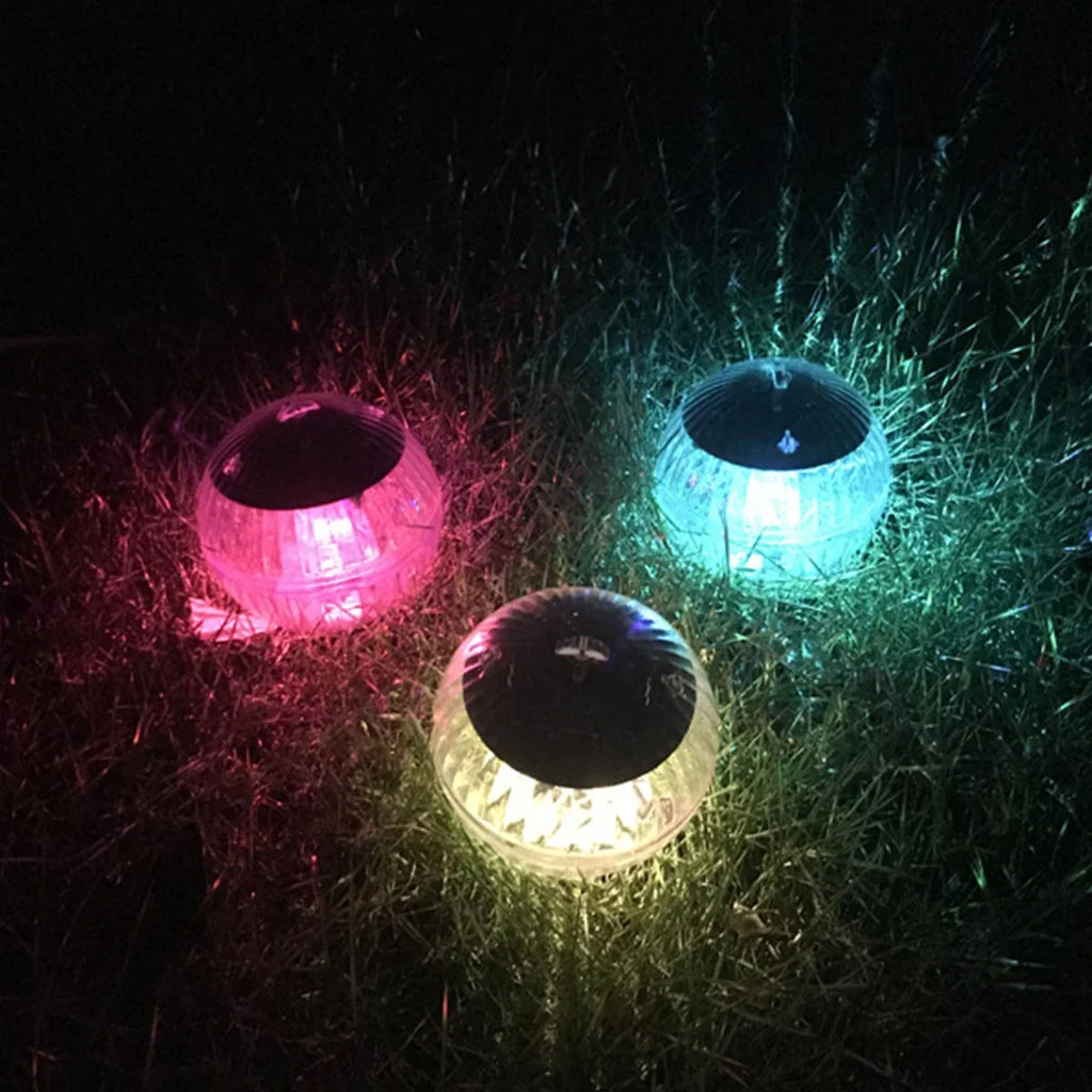 Solar Floating Pool Light – 7-Color LED Glow Ball | Waterproof