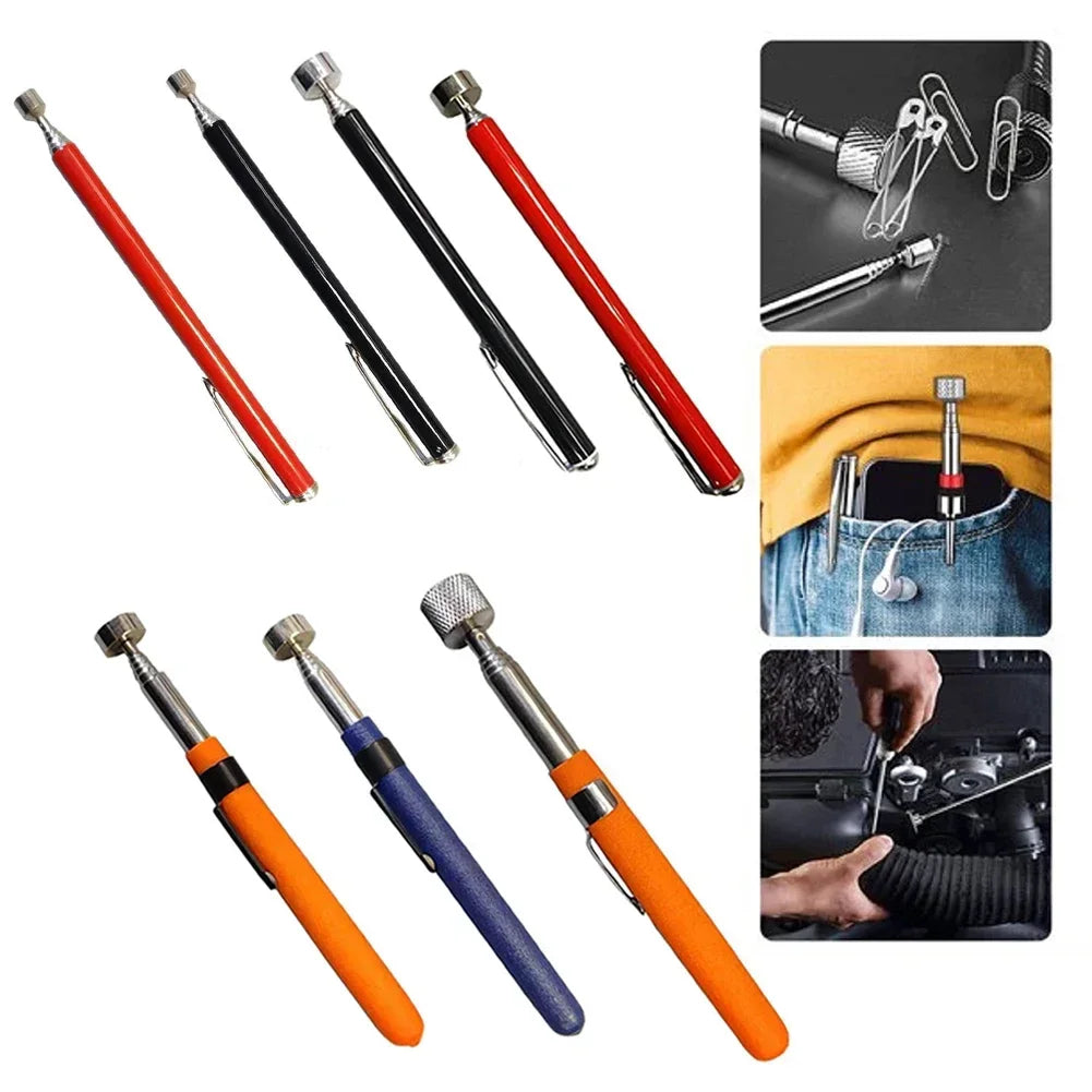 Telescopic Magnetic Pickup Pen Tool – Extendable Magnet Rod