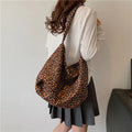 Women's Canvas Dumpling Tote Bag – Japanese Minimalist Style