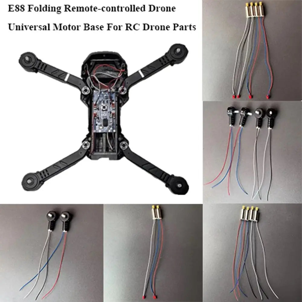 E88 Pro Drone Folding Motor & Gear Spare Parts – 10 Styles