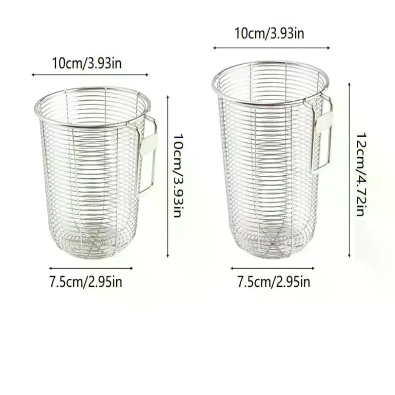 Stainless Steel Chopstick Holder & Utensil Drainer Rack