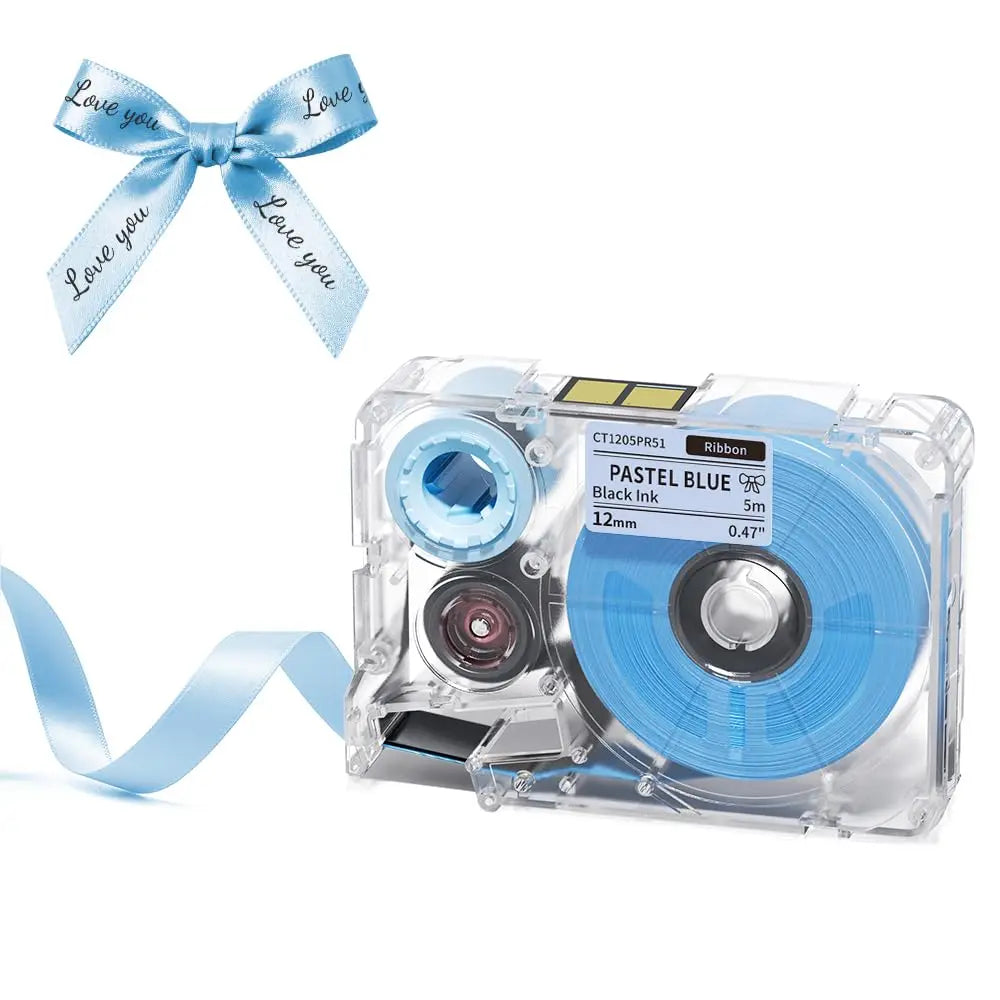 Phomemo A30 P15 Satin Fabric Ribbon Cartridges 12mm DIY Crafts