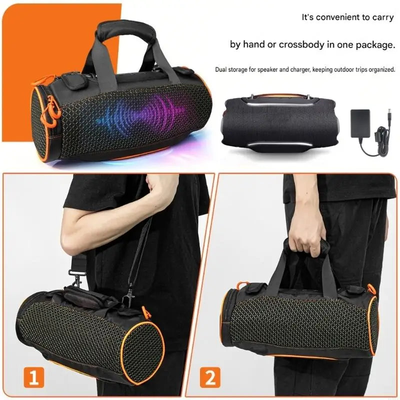 Hard EVA Carrying Case for JBL Xtreme 5 | Shoulder Strap