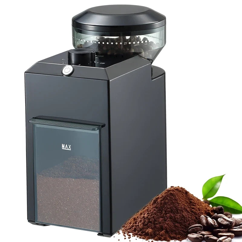 DUTRIEUX Electric Burr Coffee Grinder – 28 Grind Settings