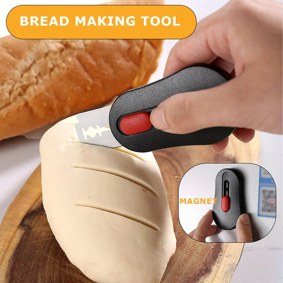 Bread Scoring Lame Set with 5 Blades | Sourdough Cutter Tool