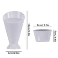 Dual-Cup Fries Holder & Sauce Dip Stand | Snack Cone Tray