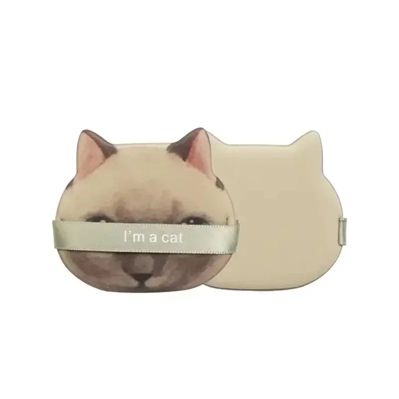 Cute Cat Air Cushion Powder Puff – Soft Makeup Sponge