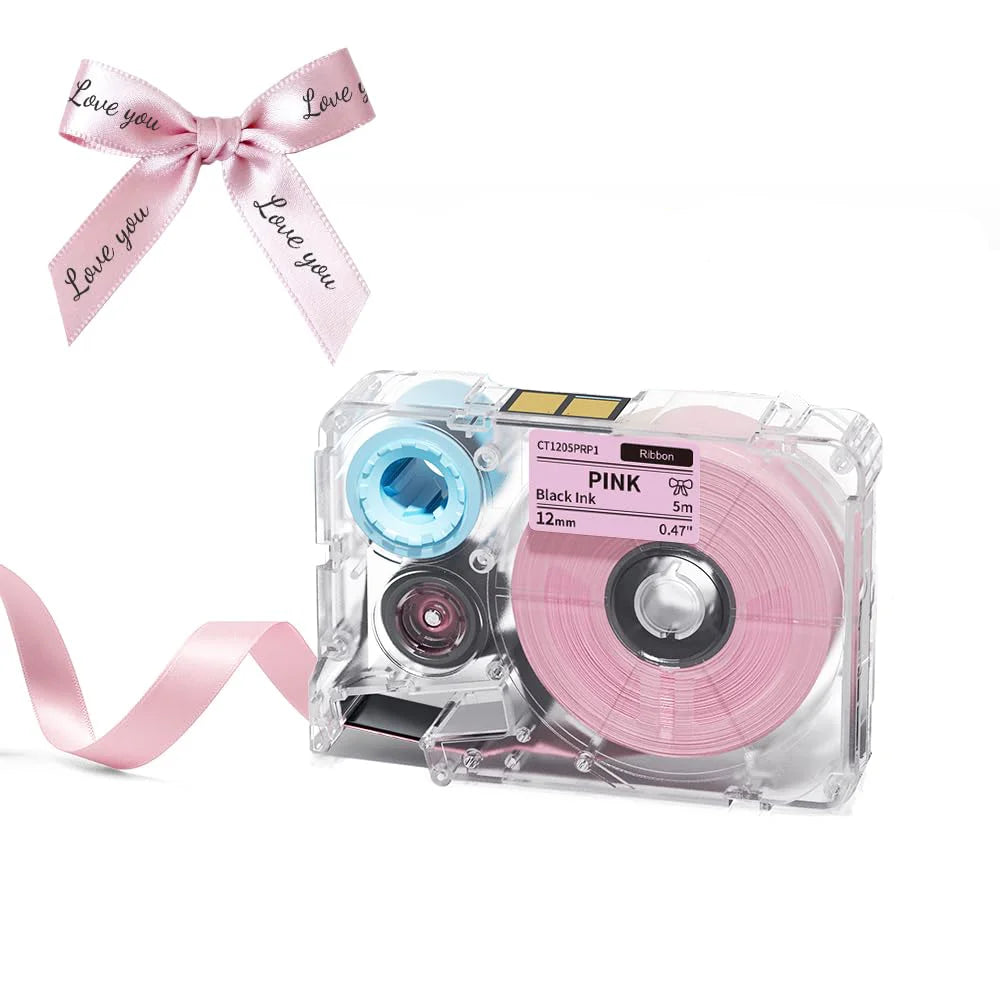 Phomemo A30 P15 Satin Fabric Ribbon Cartridges 12mm DIY Crafts
